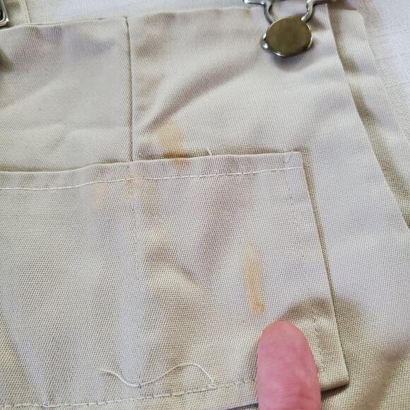 Vintage Tan Flared Leg Overalls 3t - Picture 4 of 9